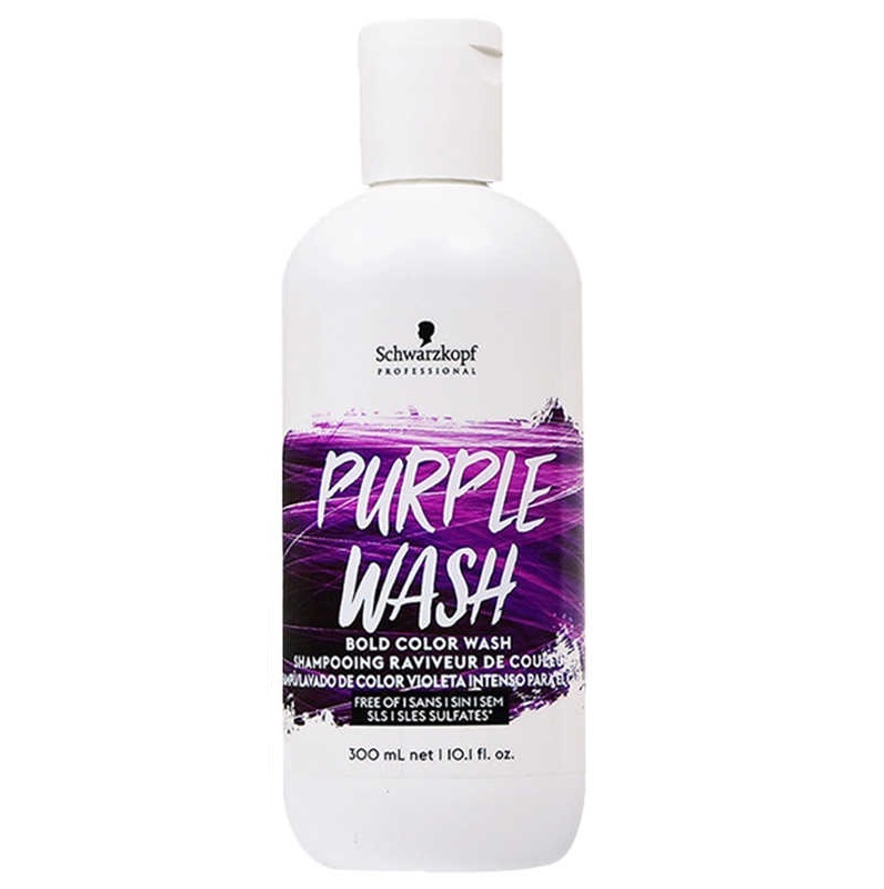 Schwarzkopf Color Wash Purple 300ml 紫色補色洗髮水