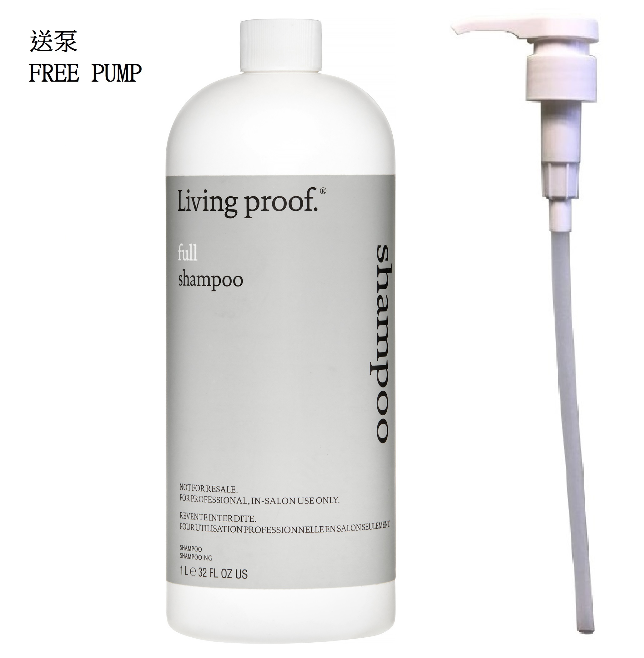 Living Proof Full Shampoo 1000ml(Free Pump) 豐盈染後洗髮露