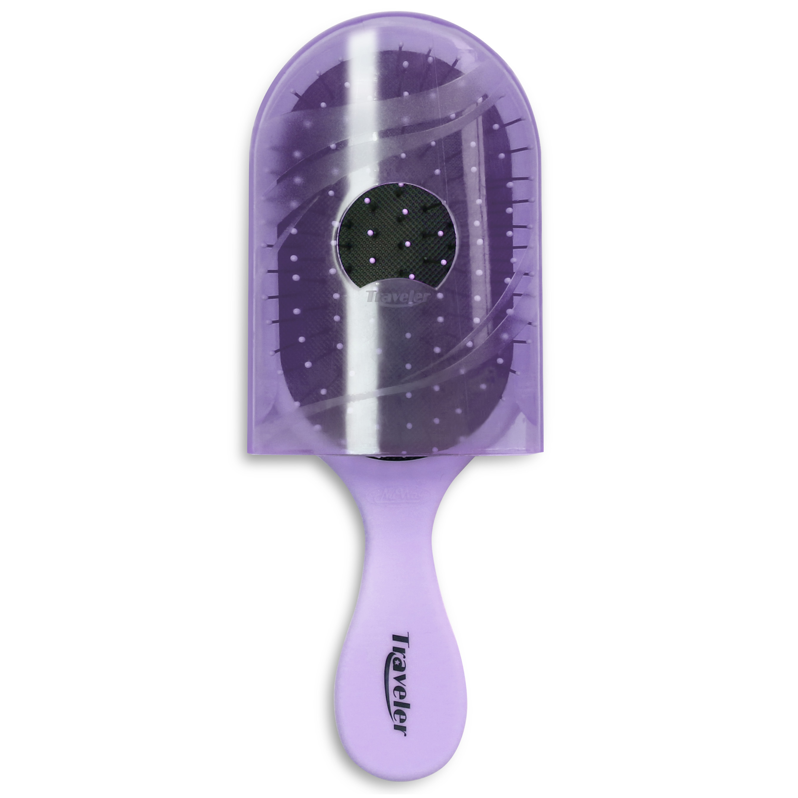 Nuway4hair 施魔梳 (Travel Vanity/ 旅行裝氣墊)(Purple) Detangling Brush