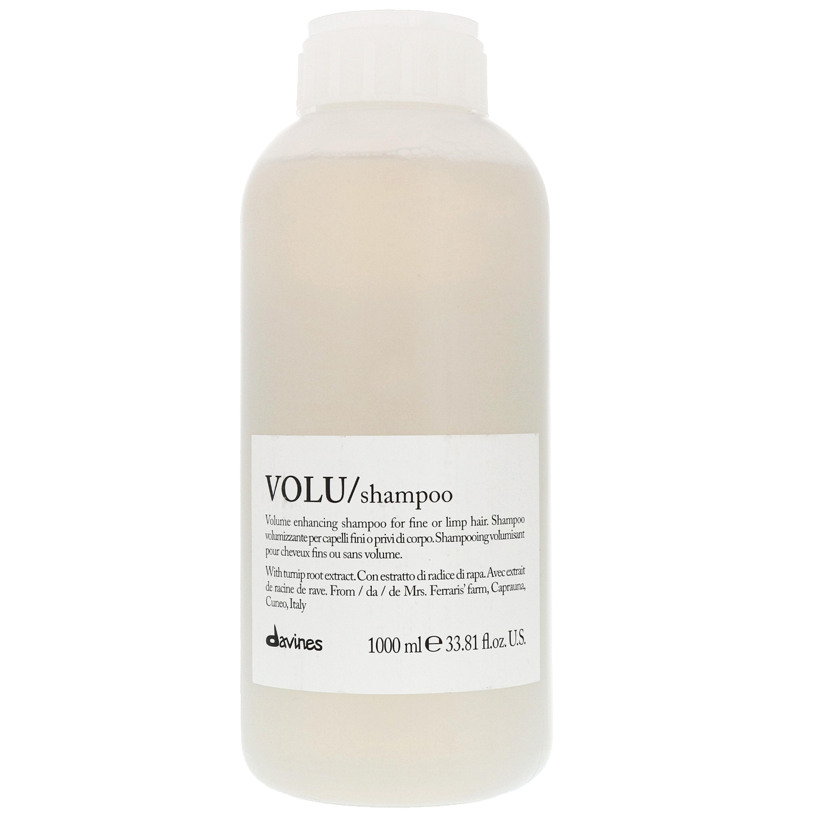 Davines Volu Shampoo 1000ml 達芬尼斯豐盈洗髮露
