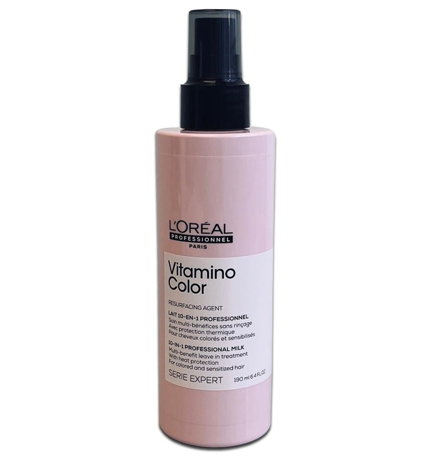 L’Oréal Professionnel Vitamino Color 10-IN-1 Professional Milk 190ml 萊莉雅多功能護色噴霧(新舊包裝隨機發放)