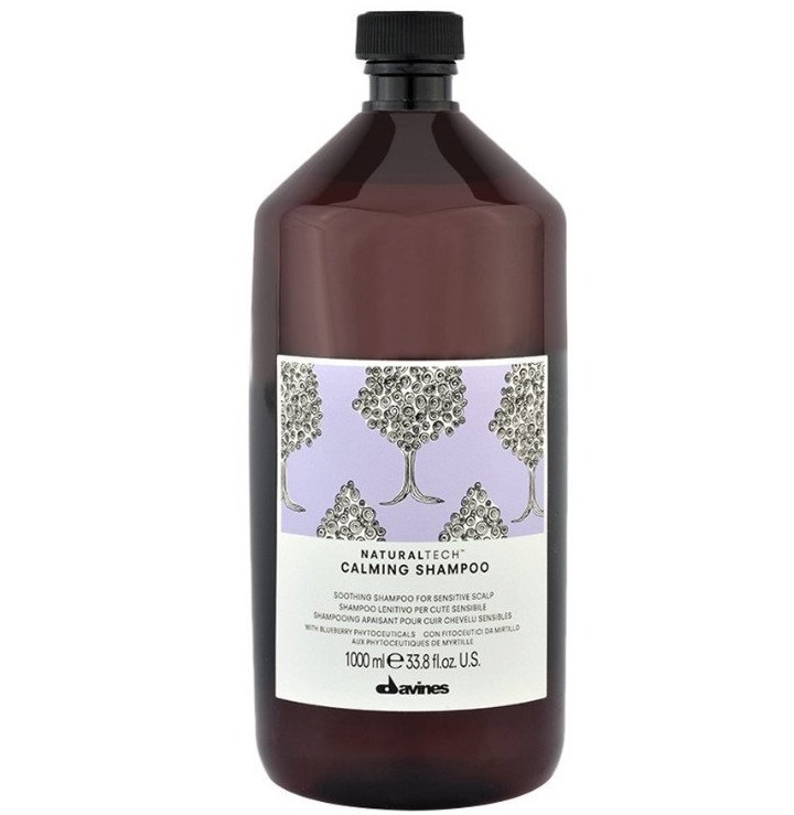 Davines Claming Shampoo 1000ml(Free Pump) 達芬尼斯舒緩洗髮露