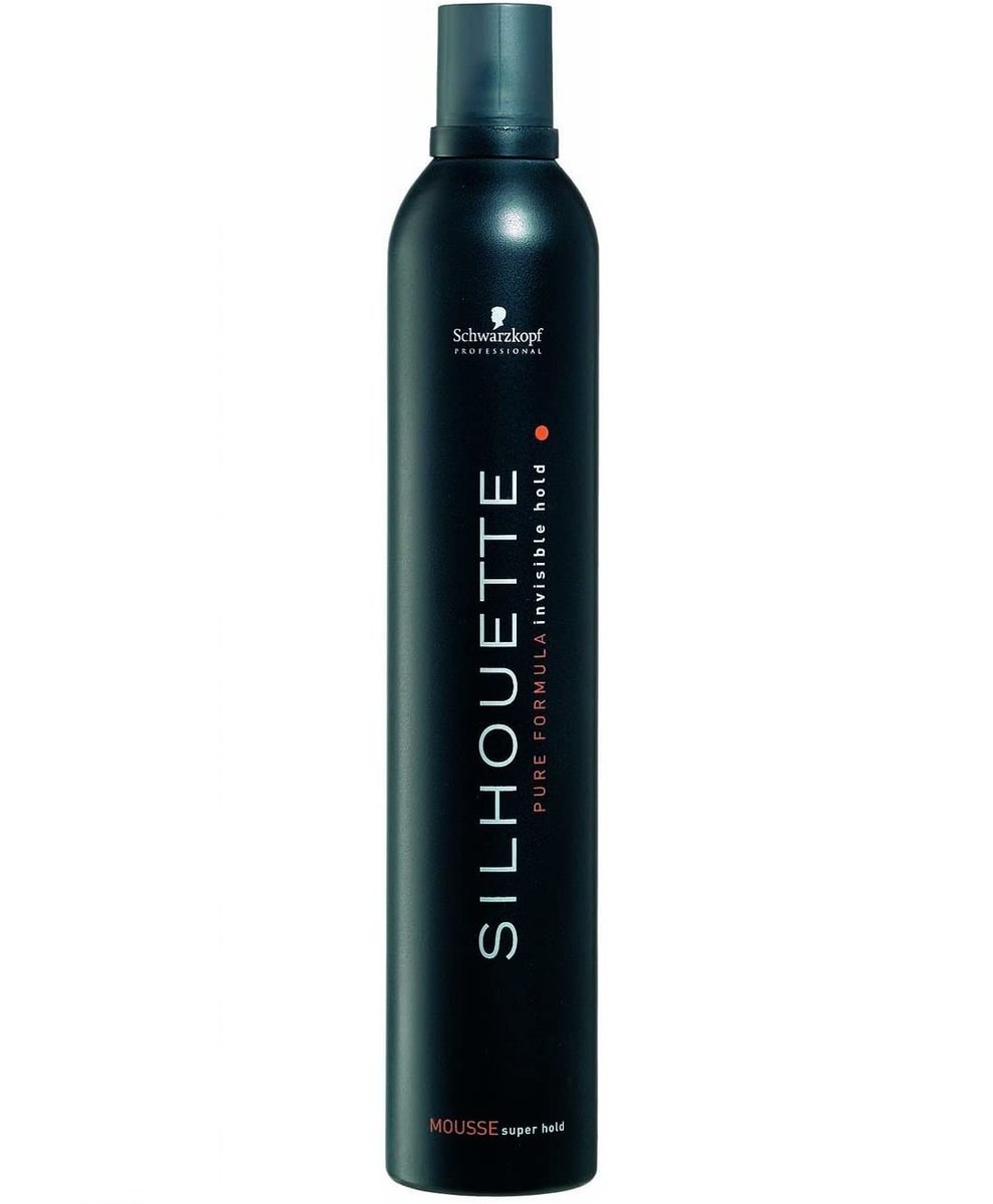 Schwarzkopf Silhouette Super Hold Mousse 200ml 黑珍珠超強定型慕絲