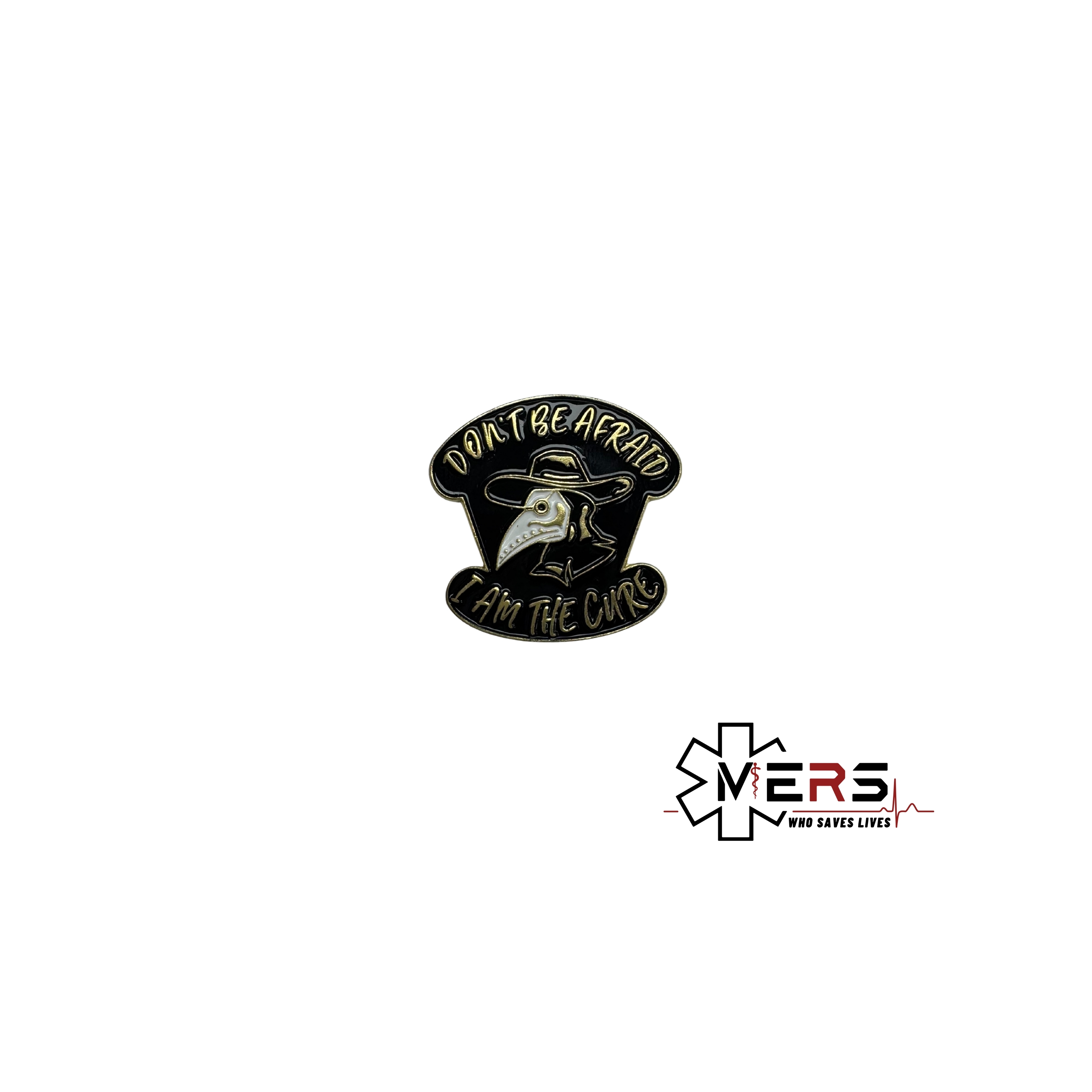 Don't be afraid. I am the cure 瘟疫醫生系列襟章