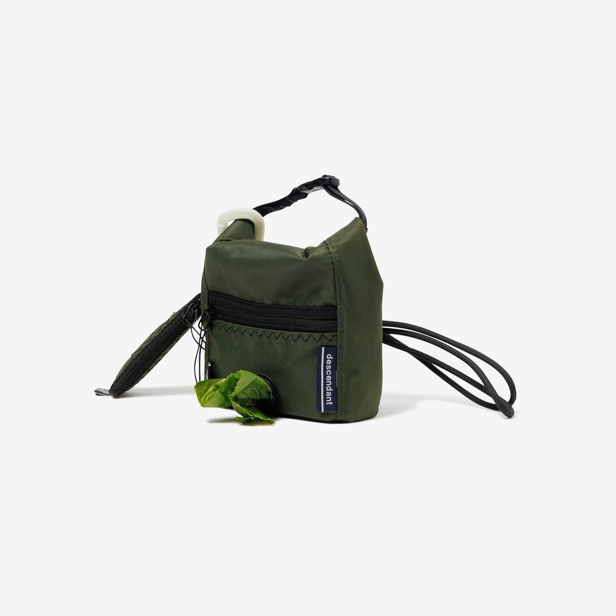 2025AW DESCENDANT HUGG POUCH TAKES HANDS 垃圾袋 環保袋 側背包 現貨 252THDS-AC02