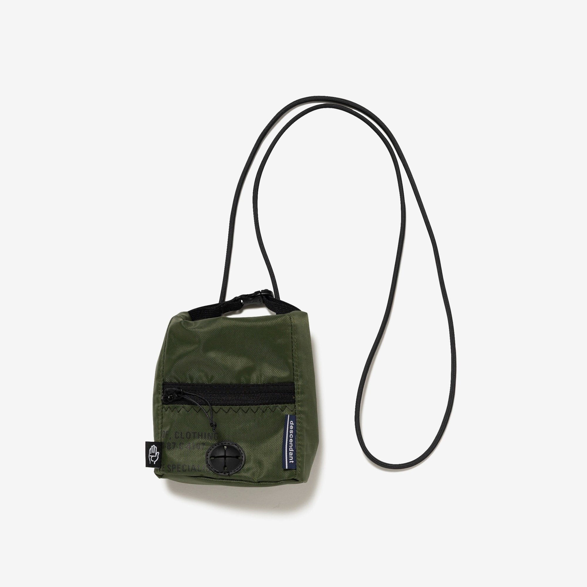 2025AW DESCENDANT HUGG POUCH TAKES HANDS 垃圾袋 環保袋 側背包 現貨 252THDS-AC02