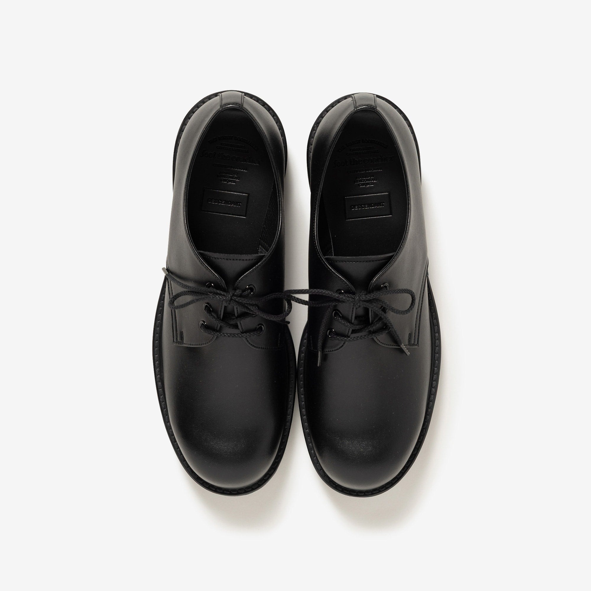 2025AW DESCENDANT DWU 3HOLE SHOES foot the coacher 聯名 休閒 皮鞋 穿搭 鞋子 現貨 252ASDS-FW01