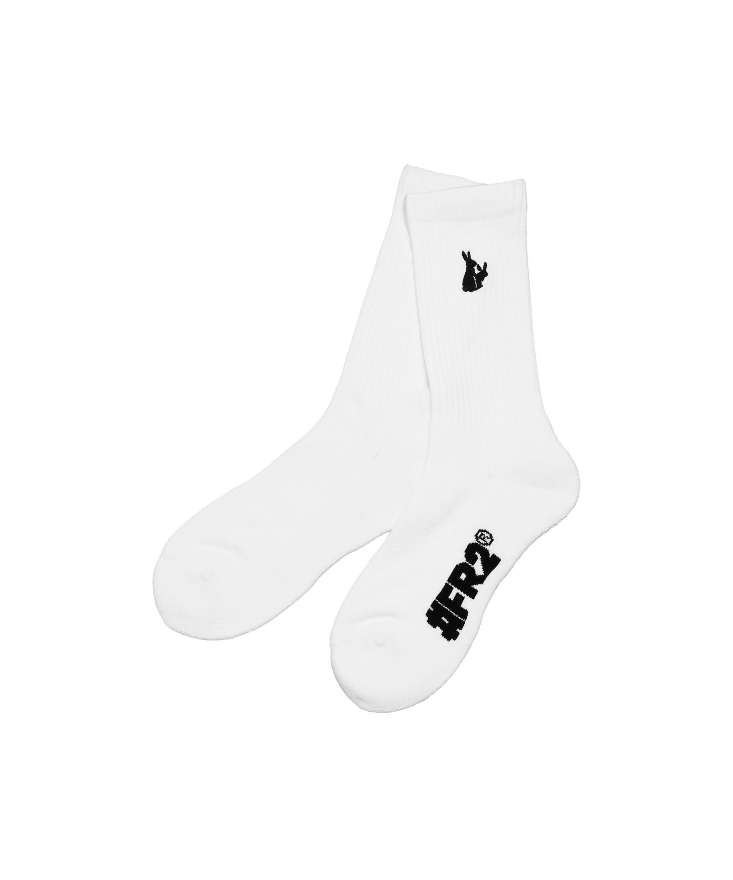 2025AW FR2 One point Icon Socks 刺繡 兔子 長襪 襪子 現貨 FRA1880
