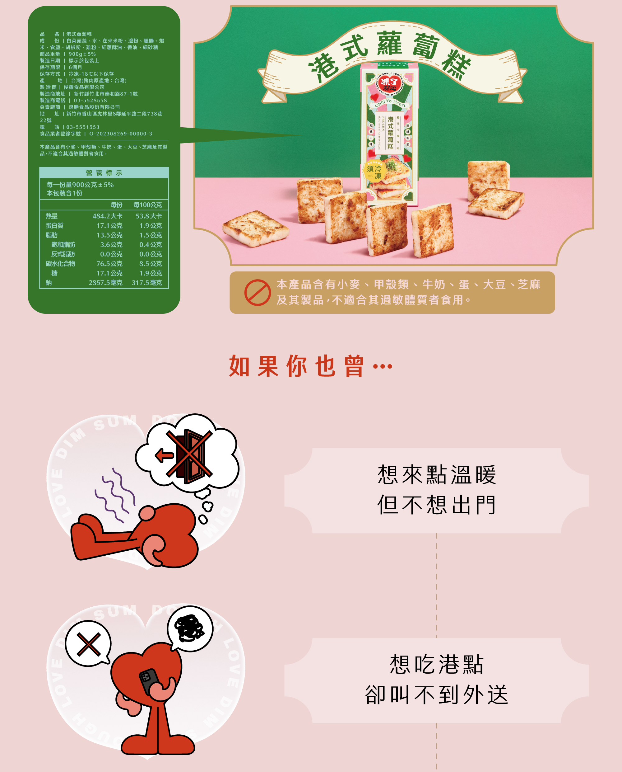 港式蘿蔔糕 產品資訊