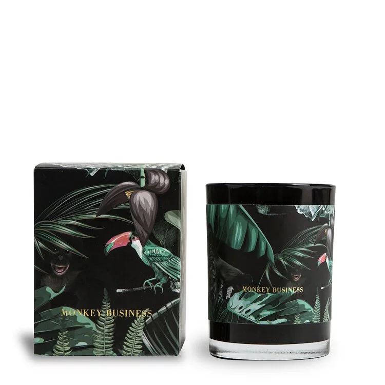 VICTORIAN-Monkey Business 香氛蠟燭,葡萄柚與芒果,由內而外都充滿叢林氣息