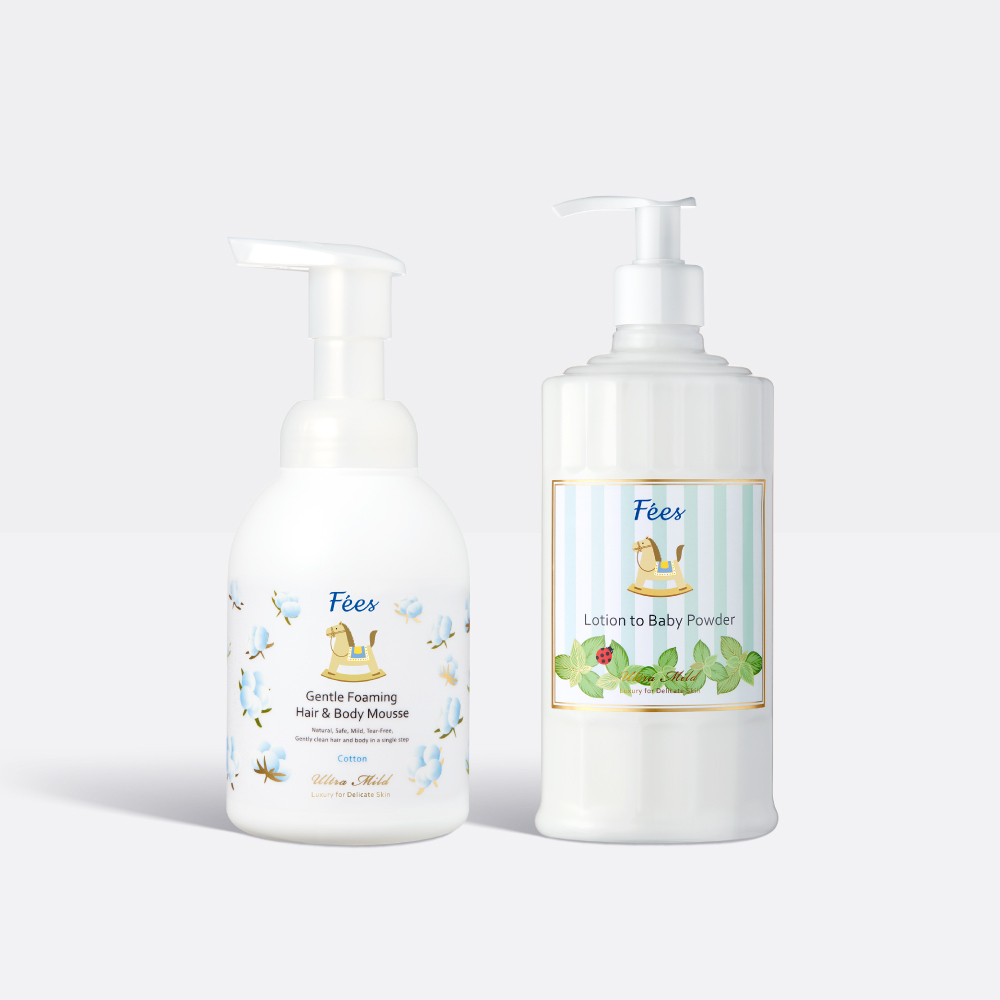 棉花泡泡洗潤組