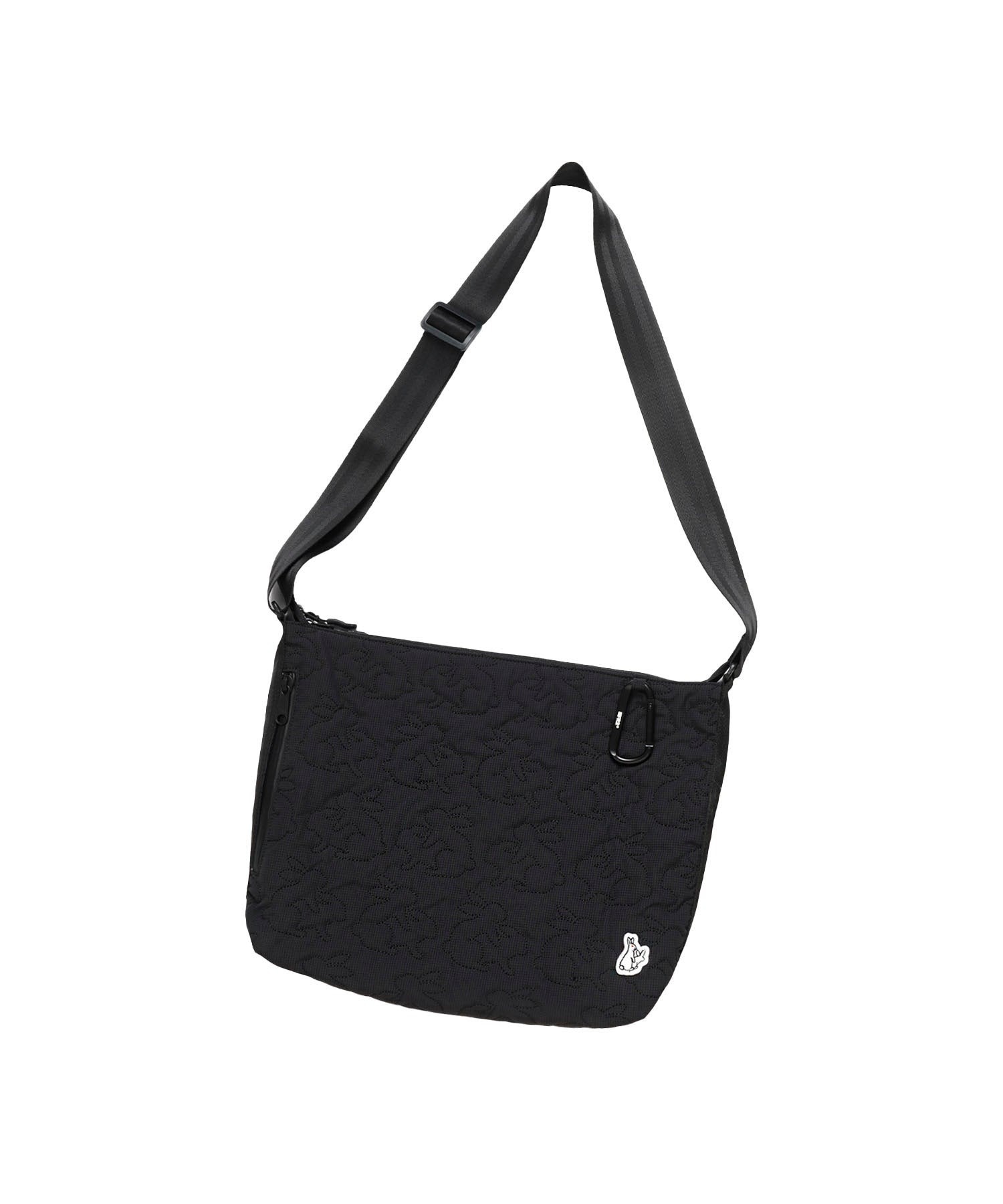 2025AW FR2 Rabbits Quilt Middle Shoulder Bag 刺繡 兔子 格紋 附掛鈎 側背包 現貨 FRA1901