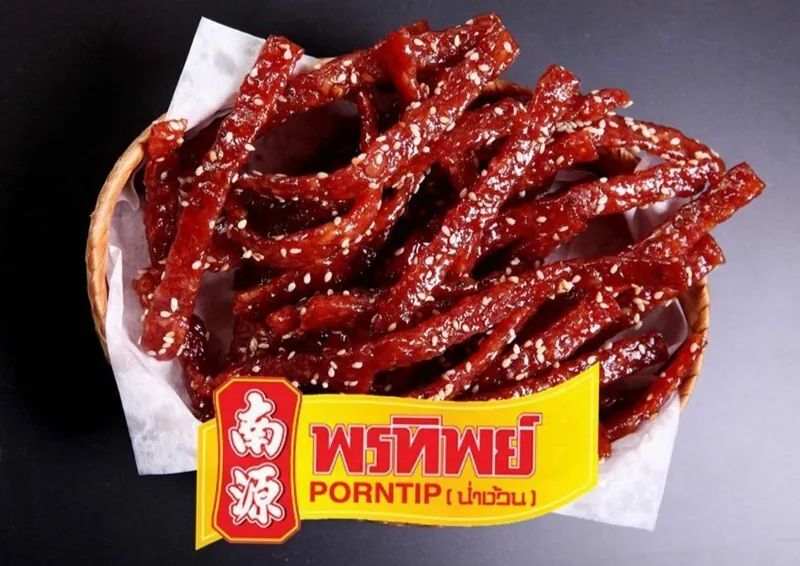 泰國老品牌南源芝麻蜜汁甜香豬肉條160g