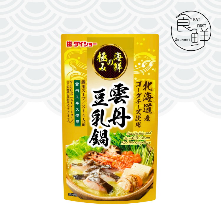 Daisho 海胆豆乳湯底  750 克 【3-4人前】