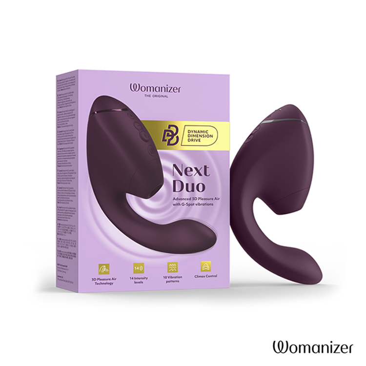 Womanizer Next Duo 3D 極致震動吸吮器