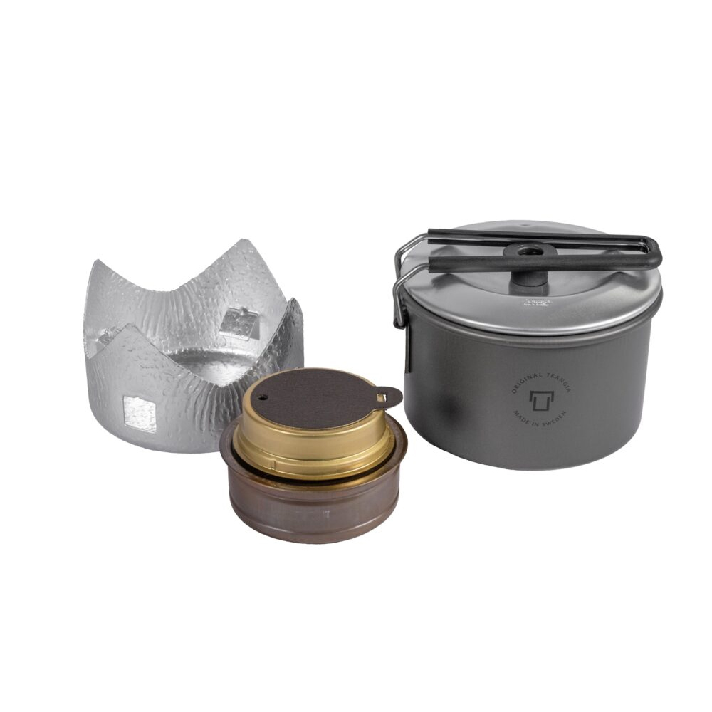 Trangia 100505 Micro Original HA｜超輕硬鋁戶外神杯爐具組