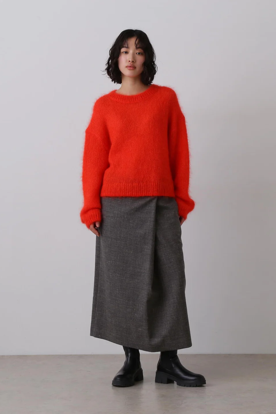 YLÈVE WOOL LINWN WRAP SK