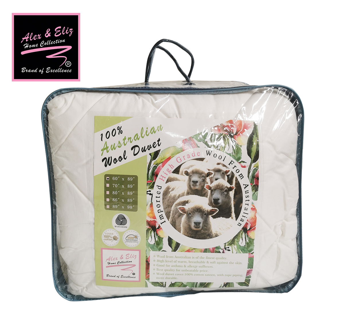 100%澳大利亞羊毛被(冬被)