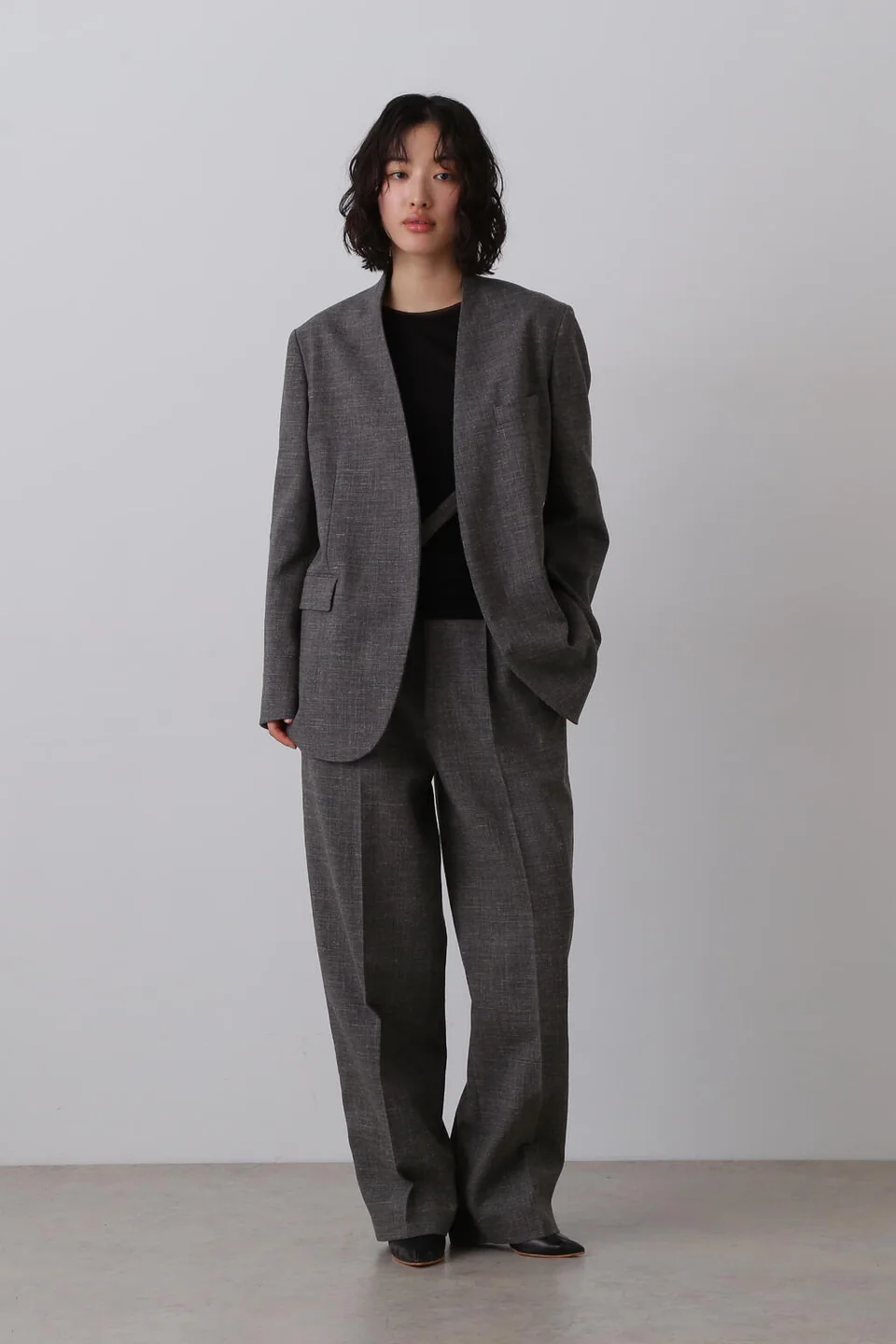 YLÈVE WOOL LINEN TR