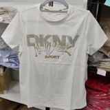 [S] DKNY KHAKI BLING BLING NEW YORK SPORT T-SHIRT, DP5T1446-I1K [FINAL SALE] (SD1591)