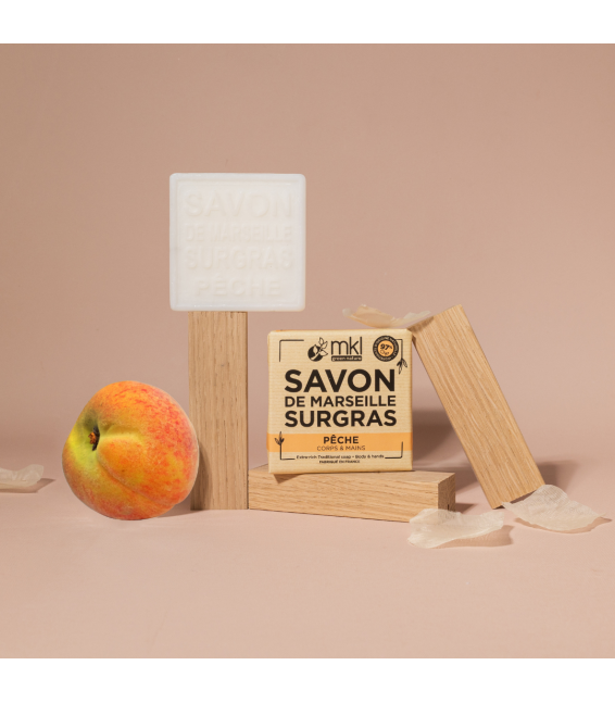 普羅旺斯白桃 亮膚特潤馬賽皂 100g