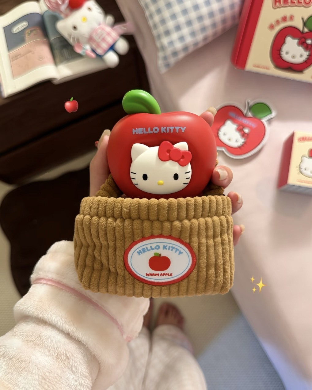 iSNEAKERS｜Sanrio 三麗鷗 Hello Kitty 正版授權 蘋果充電式暖暖包 暖手寶