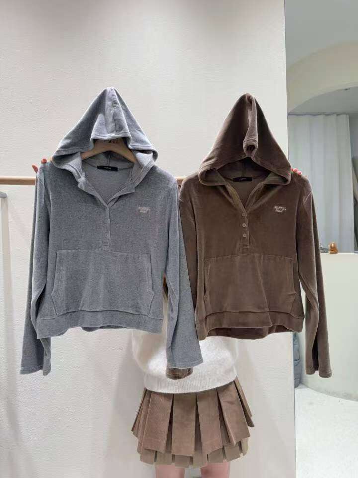 ME5243 毛巾布純色簡約上衣