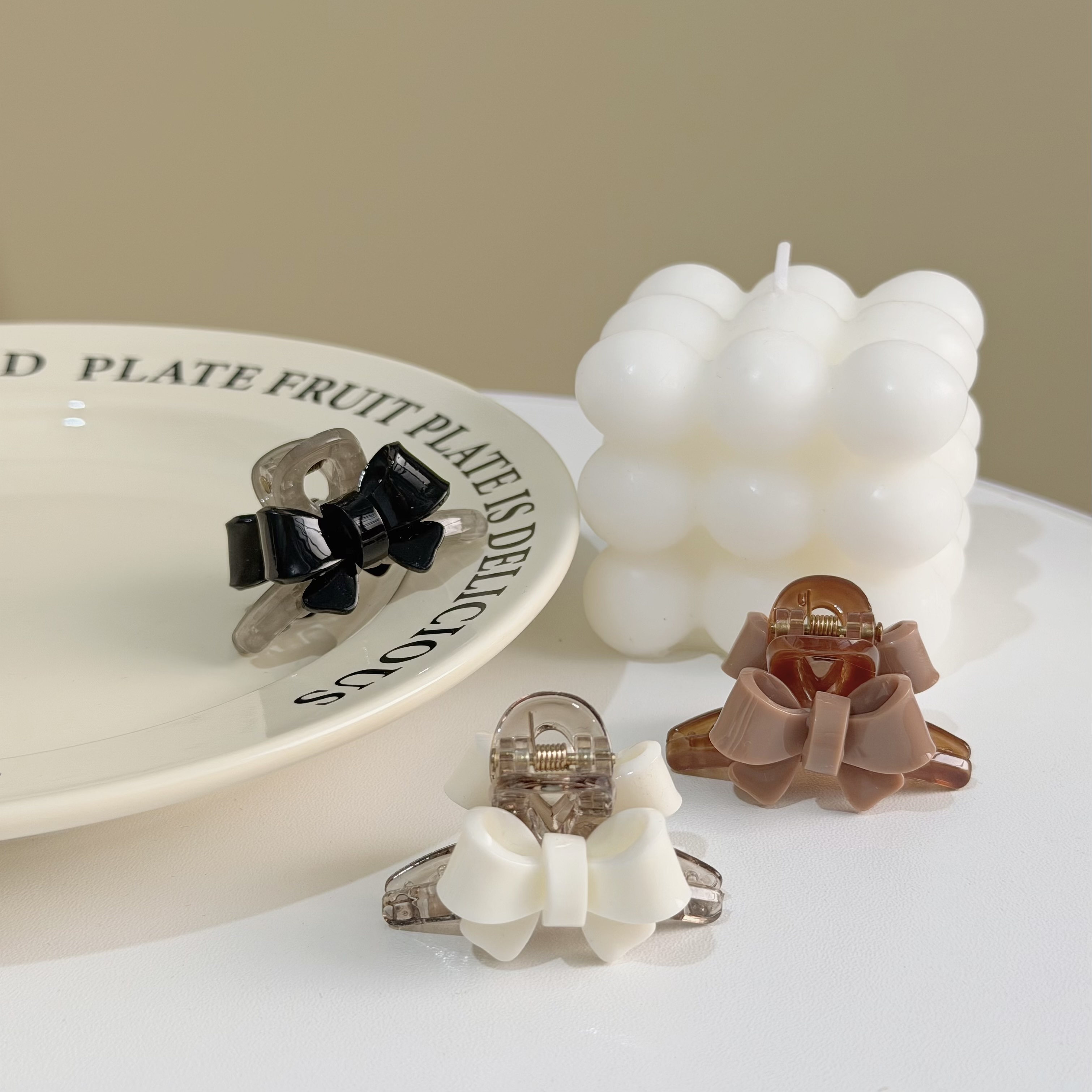 Q34立體蝴蝶結小抓夾【單支】