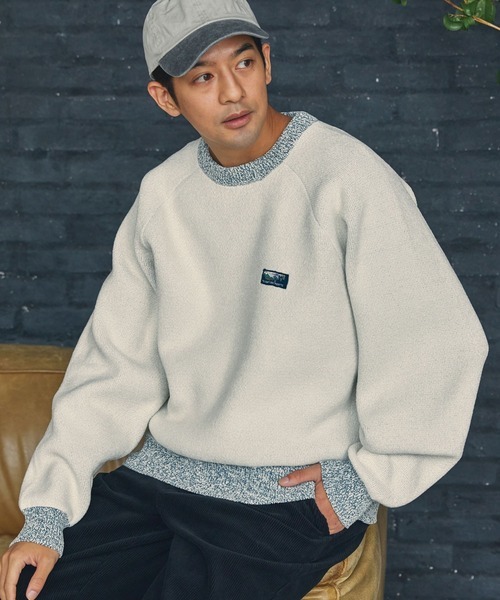 日本 The Craft Crew Products Mohair Raglan Oversized Knit [CCPkn1059]