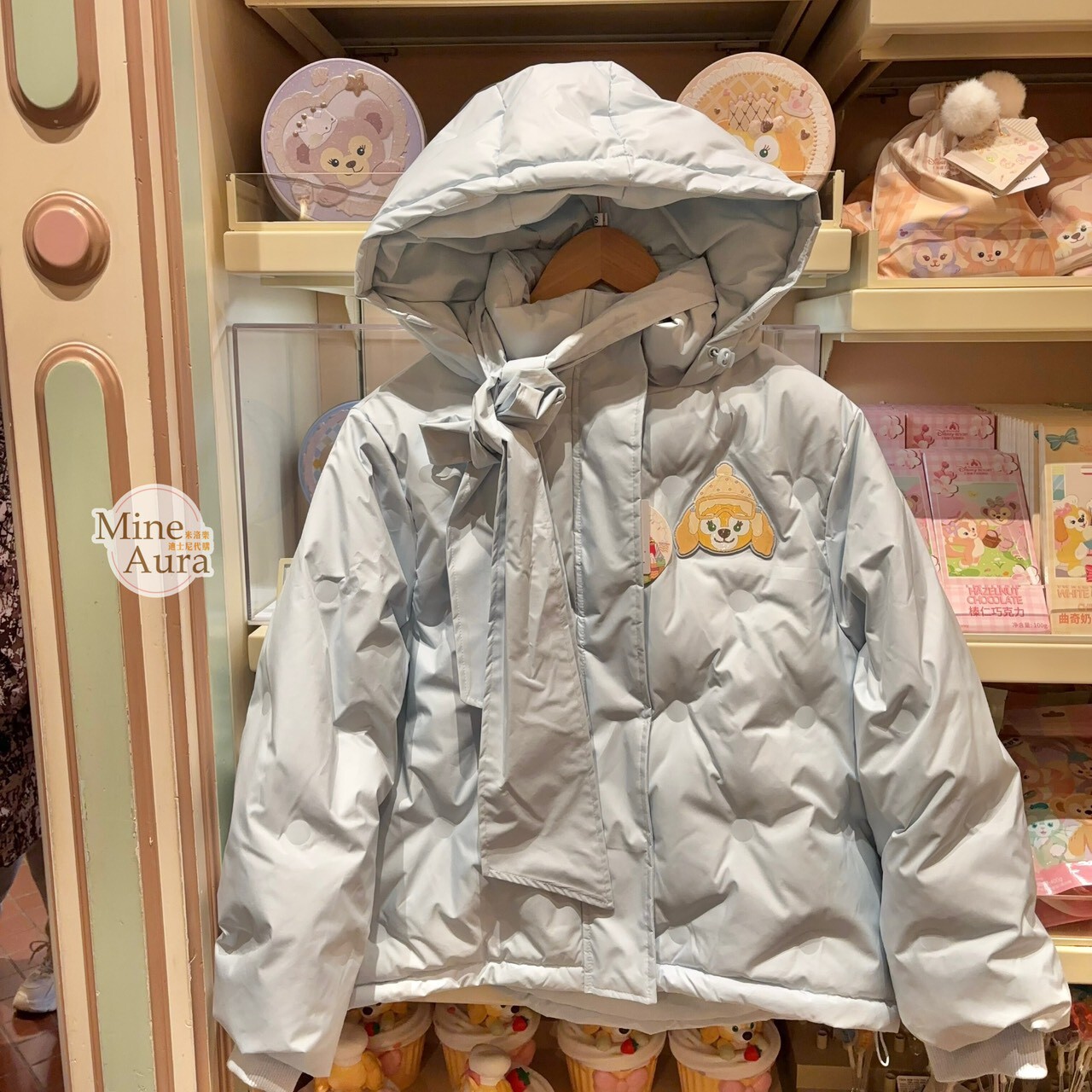 達菲 Duffy 與好友們 冰雪伙伴系列 可琦安 餅乾 CookieAnn 外套 -上海迪士尼樂園