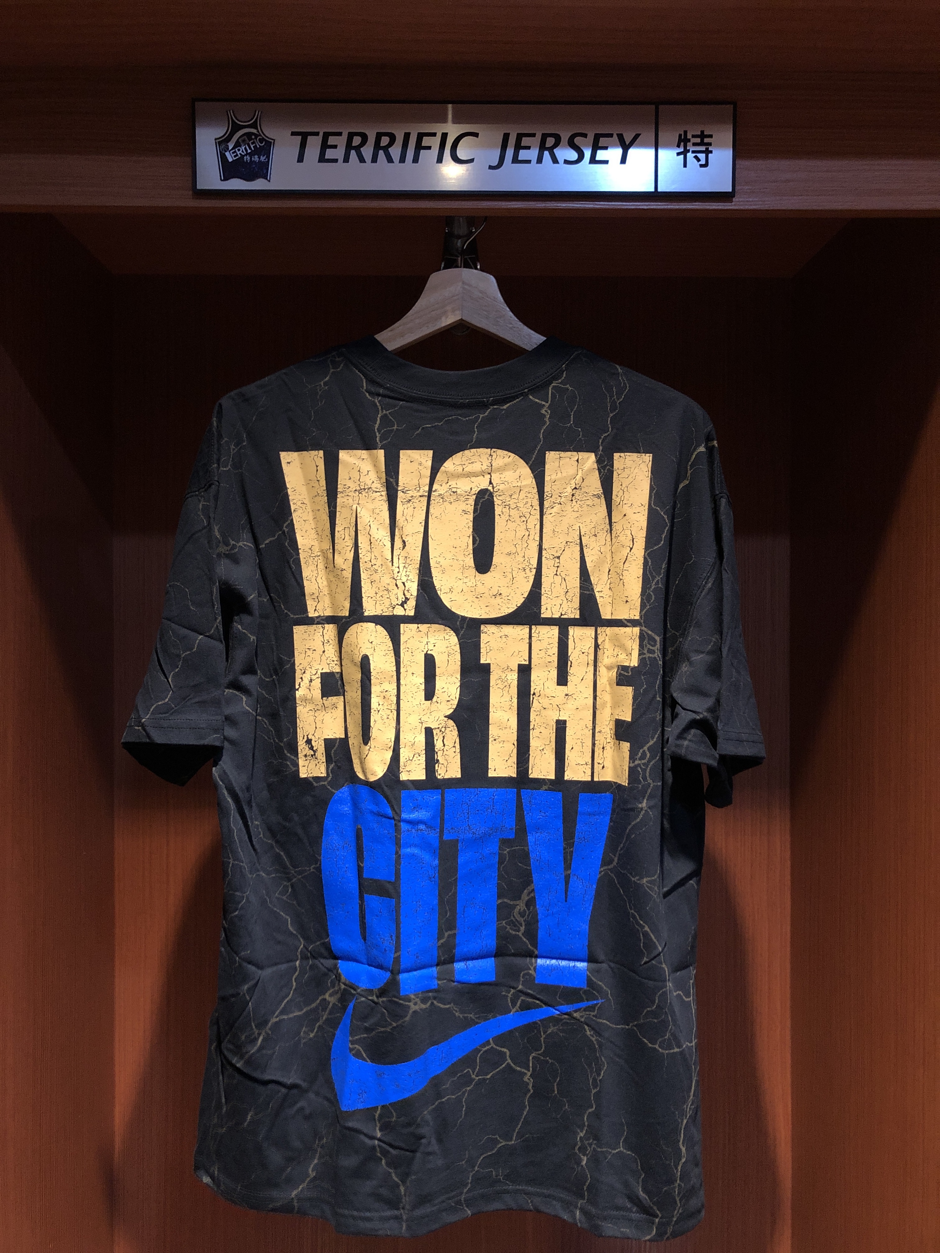 NBA短袖 奧克拉荷馬雷霆 冠軍黑 正反有圖 Won For The City Nike Tee 棉質 短袖 全新