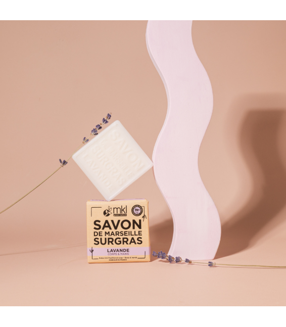 普羅旺斯薰衣草  淨化特潤馬賽皂 100g