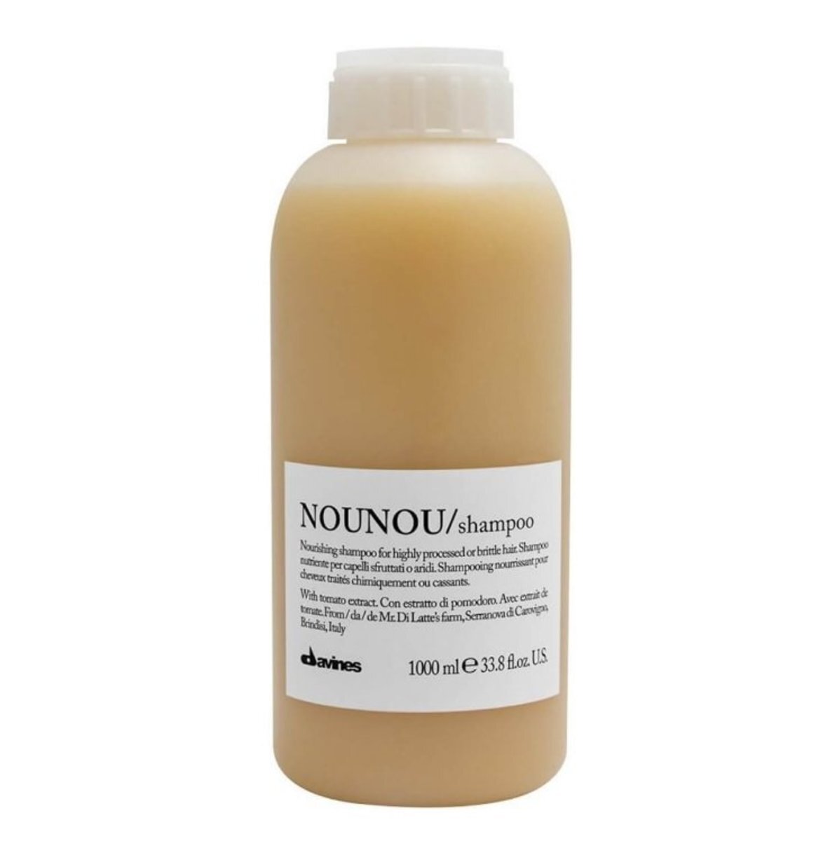 Davines NouNou Shampoo 1000ml 達芬尼斯滋養洗頭水(受損或乾燥髮質)