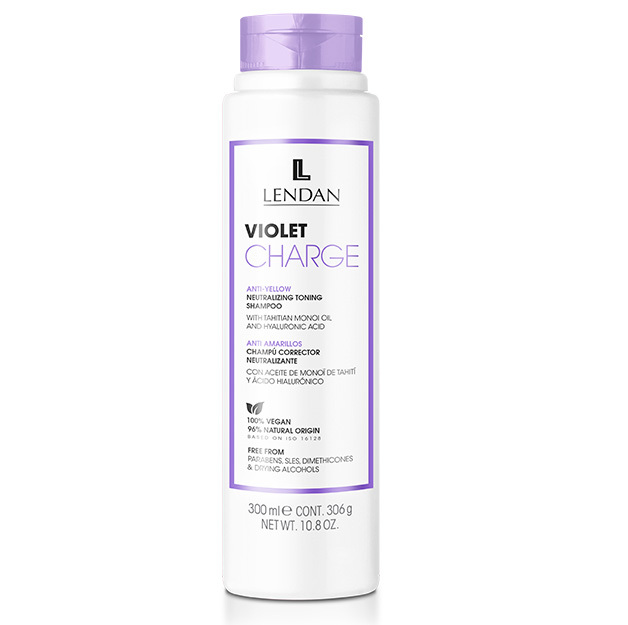 Lendan Violet Charge Shampoo 300ml 去黃洗髮水