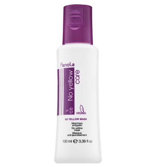 Fanola No Yellow Mask 100ml 去黃焗油