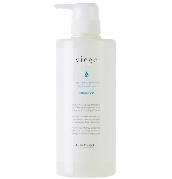 Lebel Viege Shampoo 600ml 蔬果精華洗髮露