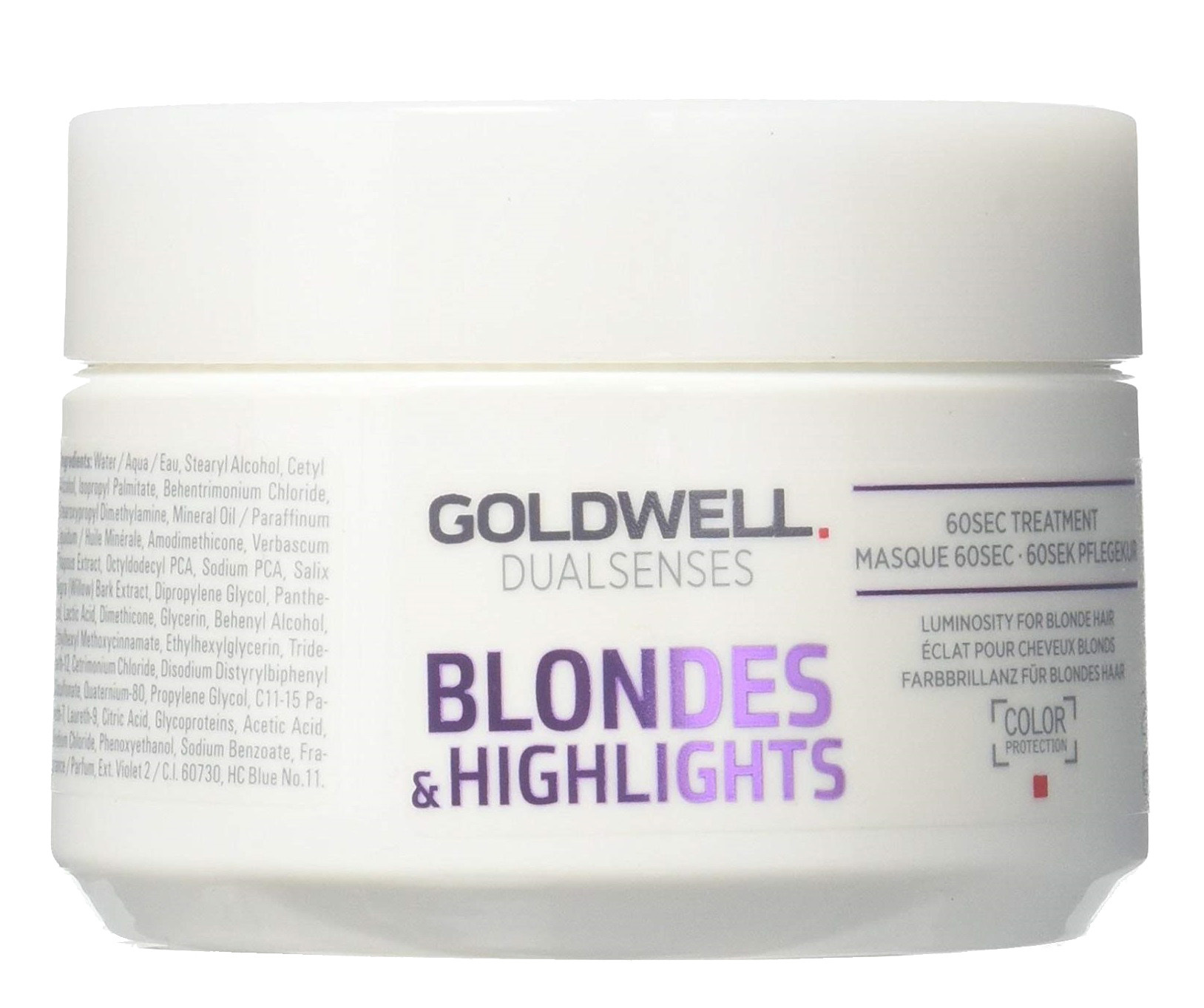 Goldwell Dualsenses Blondes & Highlights Color Protection 60SEC Treatment 200ml 歌薇60秒冷色去黃髮膜