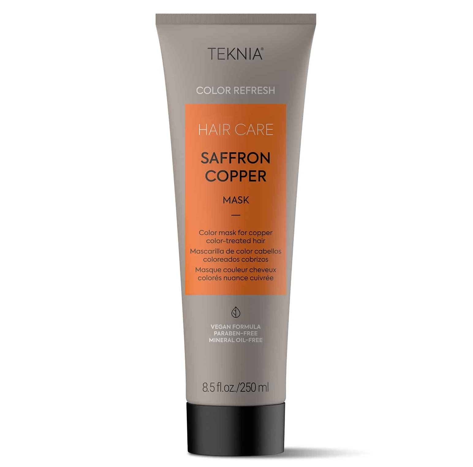 Lakme TEKNIA系列 Saffron Copper Mask 250ml (亞洲版、歐洲版隨機發放) 藏紅花銅色補色髮膜