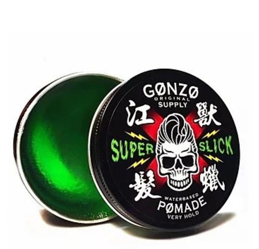 Gonzo Super Slick Pomade 江獸超強水性髮蠟 4.5oz/127g