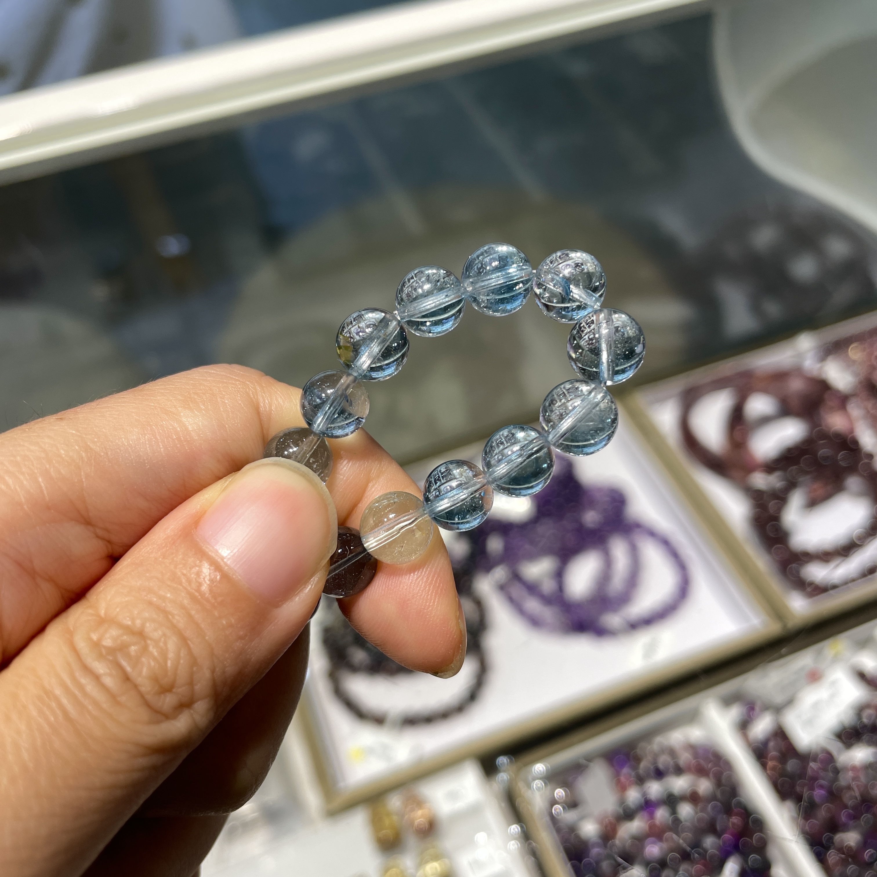 藍托帕石手串 83085 8mm