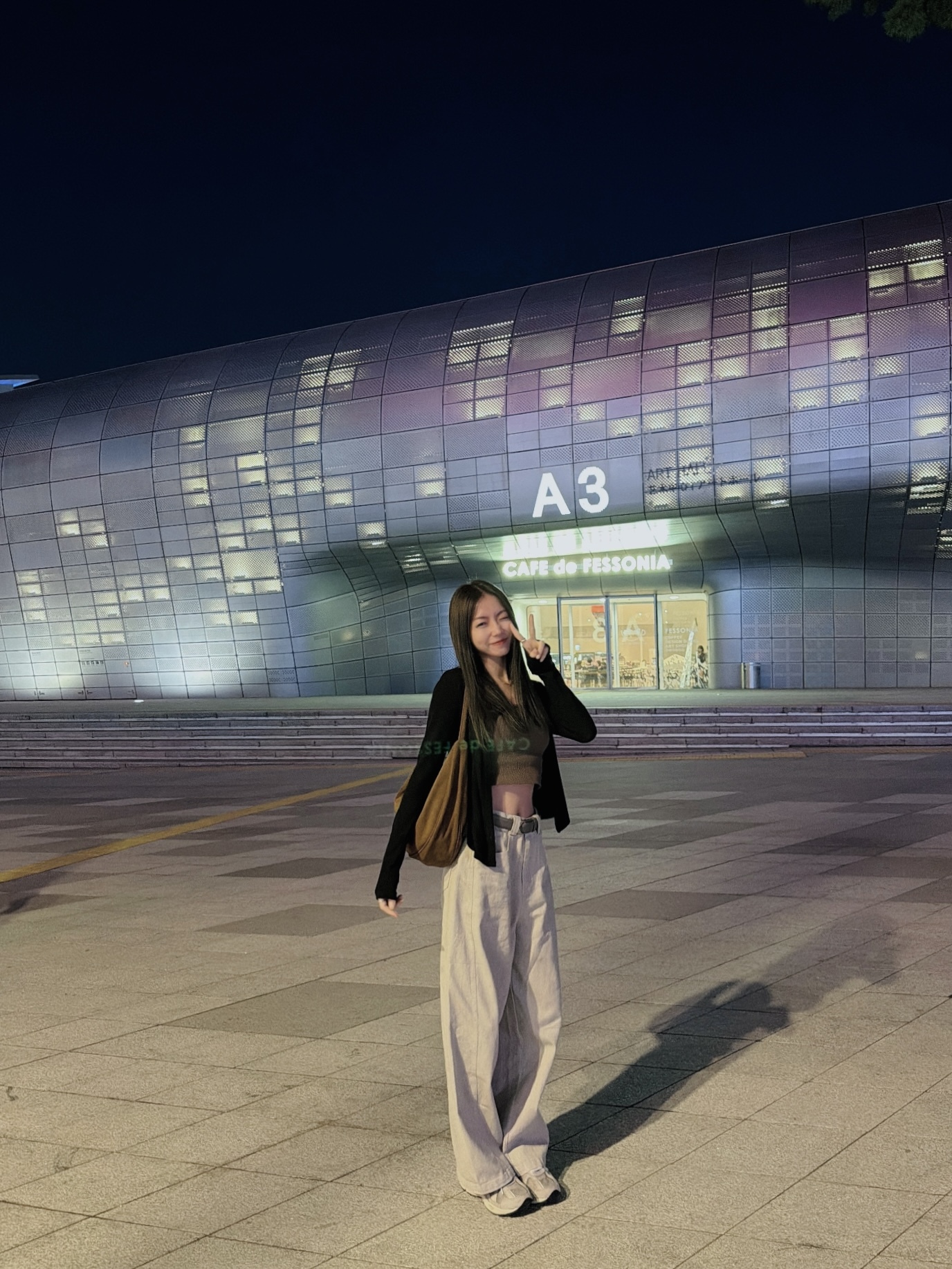 Top1最貴棟設計師超顯瘦軟料皮帶霧色寬褲 (S/M)