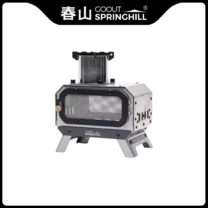 風格小廢物 Springhill春山 迷你焚香爐2.0 迷你桌面觀火/焚火台 透明療癒系+磁吸數字燈(附腳架)
