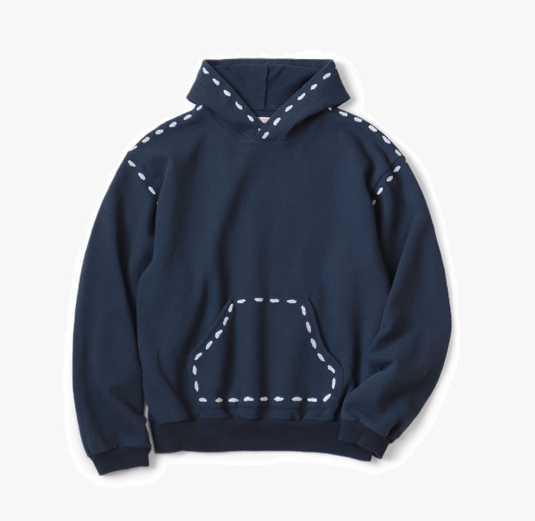 KAPITAL FLEECE MARIONETTE HOODED SWEATSHIRT L/S - PRE ORDER ITEM (預訂中)