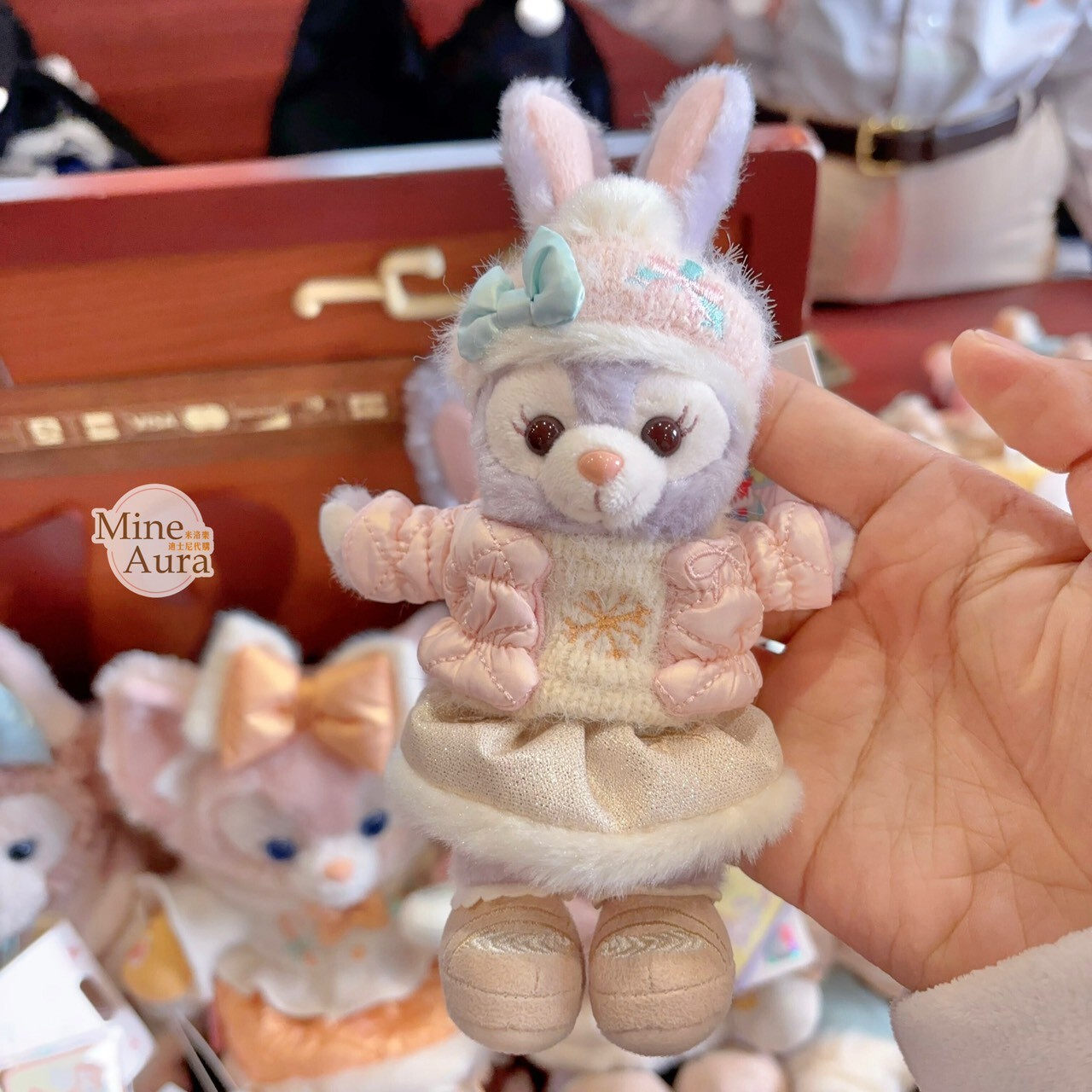 達菲 Duffy 與好友們 冰雪伙伴系列 史黛拉露 星黛露 StellaLou 鑰匙圈 吊飾 -上海迪士尼樂園