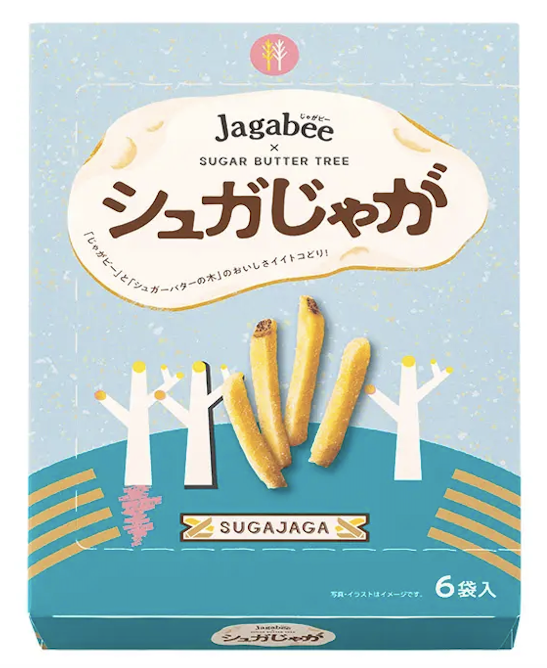 Sugar Butter Tree x Jagabee｜糖霜薯條