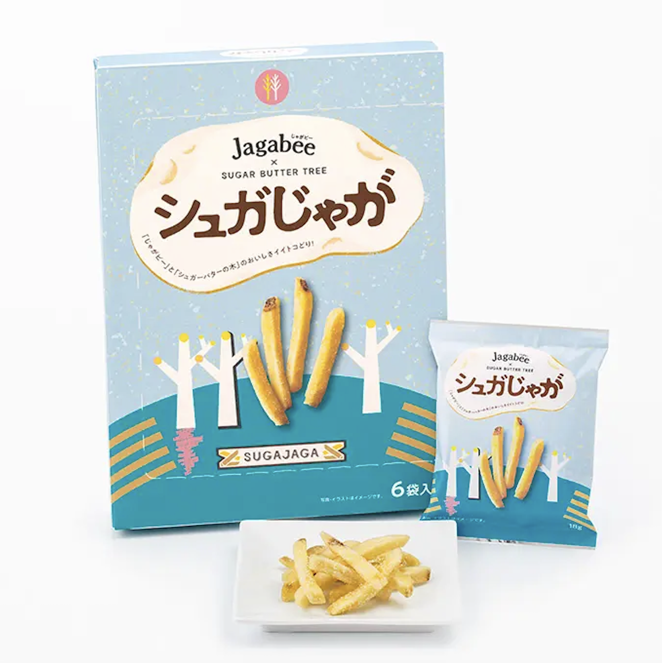 Sugar Butter Tree x Jagabee｜糖霜薯條