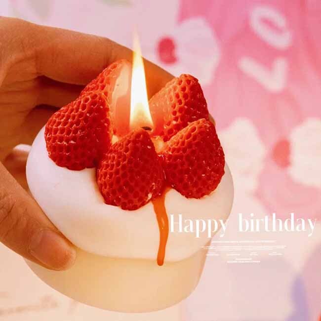 可口草莓香氛蠟燭-少量現貨