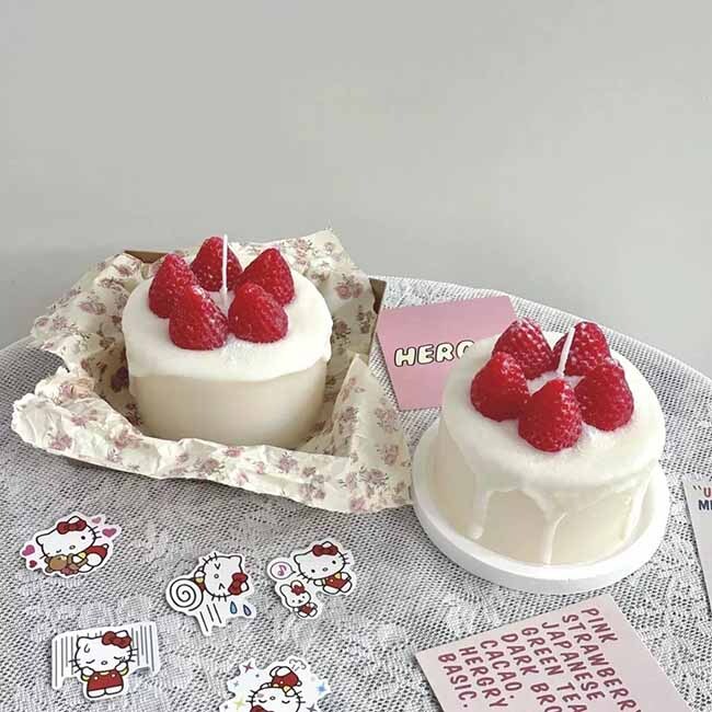 可口草莓香氛蠟燭-少量現貨