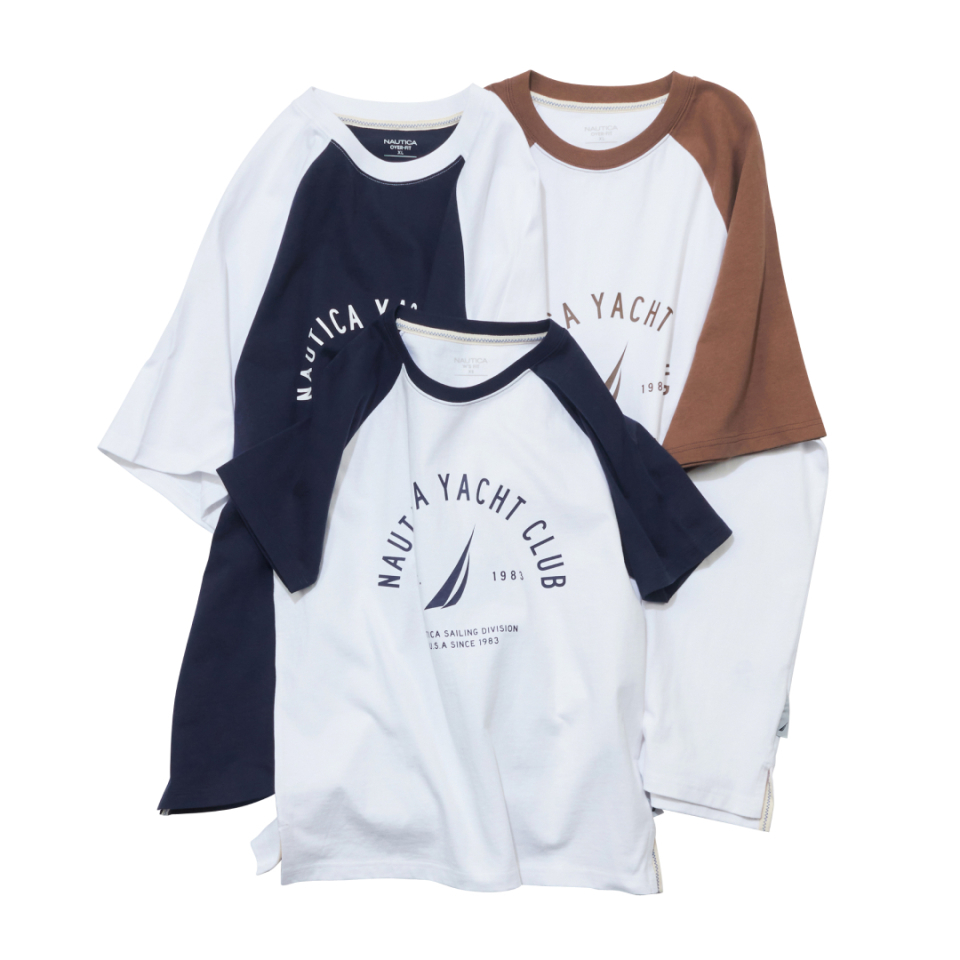 韓國 Nautica Yacht Club Raglan Tee [429]