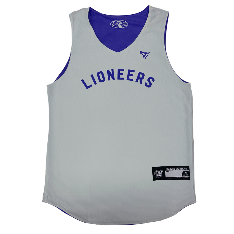 25-26 LIONEERS x TAIWOLF 雙面球衣｜紫灰